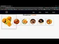 recipe project using Html Css Javascript