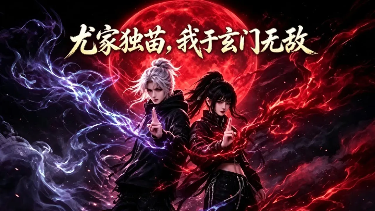 AI漫劇 尤家独苗我于玄门无敌 五百年尤家仅剩独苗玄门天才皆接不住我一招