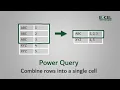 Power Query - Combine rows into a single cell Change data to readable format Excel Off The Grid