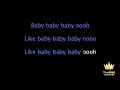 Justin Bieber ft. Ludacris - Baby (Karaoke Version)