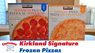 Kirkland Signature Pepperoni and Cheese Frozen Pizzas Costco Food Review