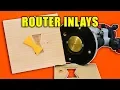 How to Make a Plunge Router Inlay with Wood Router Bushings