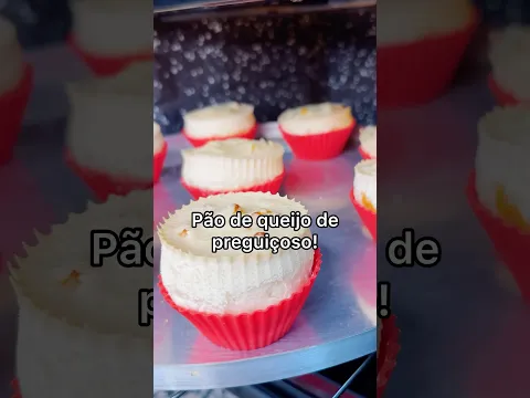 PÃO DE QUEIJO DE PREGUIÇOSO!
