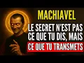 Machiavel: Le Secret Pour Créer UNE AURA PUISSANTE Que TOUT LE MONDE Ressent