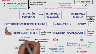 Audiência de Instrução e Julgamento | PROCESSO e PROCEDIMENTOS em PROCESSO PENAL | Aula 06