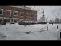 Download Lagu 12/9/2018 Snow in downtown Winston Salem NC. slow motion