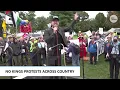 Live: Anti-Trump 'No Kings' protests across US promote early voting for 2026 midterm elections