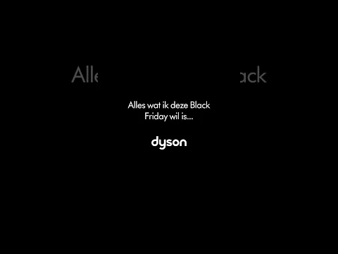 Black Friday-deals bij Dyson