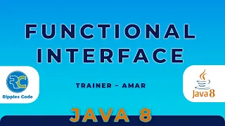 Java 8 Features Functional Interface FunctionalInterface Annotation in Java 8 Part-2