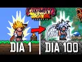 PASSEI 100 DIAS NO TERRARIA DRAGON BALL AF CALAMITY