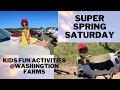 Super Spring Saturday KIDS Fun Activities Washington Farms Strawberry America lo Chittithalli