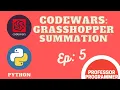 CodeWars Grasshopper - Summation In Python 5