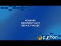 Python Course 4 3 Input parameters Part 1