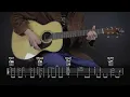 [TAB] '그리워' Official Guitar Instrumental Tutorial With 적재