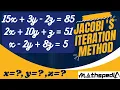 Jacobi s Iteration method System of Equation Engineering mathematics Mathspedia