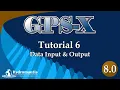 GPS-X Tutorial 6 Data Input Output