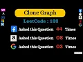 Clone Graph LeetCode 133 Medium
