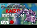 Continuing My First Ever PLATINUM KAIZO IRONMON Live