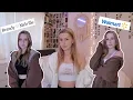 brandy melville dupes from walmart try-on haul