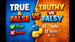 True vs False vs Truthy and Falsy in Python Beginner Friendly Python Boolean Explained