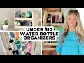 10 Water Bottle Organizing Ideas