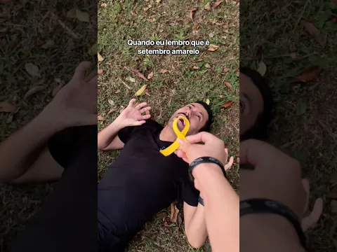 Quando eu lembro que é setembro amarelo 🎗️- 4K