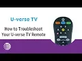 How to Troubleshoot Your U-verse TV Remote Control U-verse TV Support