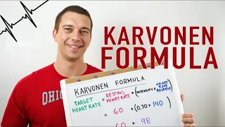 How to use the Karvonen Formula Target Heart Rate Calculation for NSCA CSCS Exam