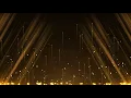 Gold dynamic award particle 4K background video element