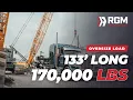 RGM Transport moves a 169 000-pound load spanning 133 feet across Maryland