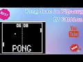 IV Edition of Pong Game in P5js org Best and Worth It