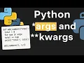 Args and Kwargs in Python Python for Beginners