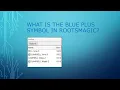 RootsMagic - What is the Blue Plus Symbol