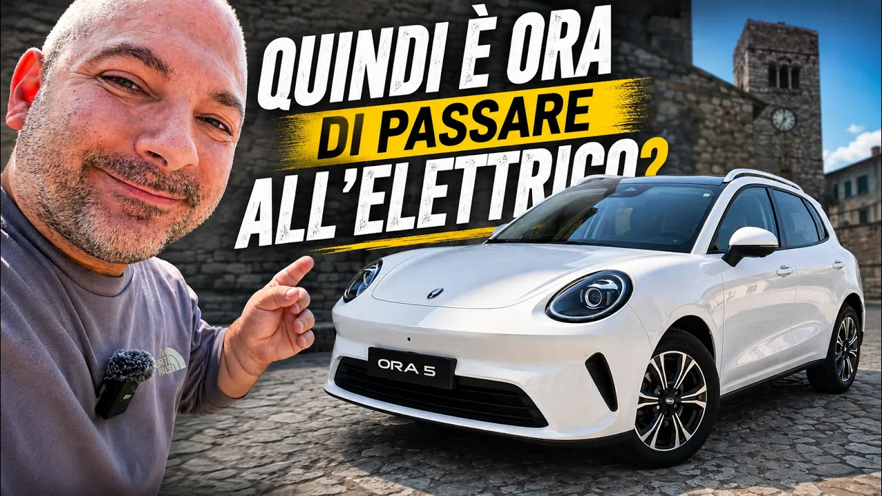 GWM Ora 5, primo contatto: tanta dotazione, rigenerazione da migliorare