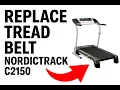 C2150 Treadmill - Replace Tread Belt Step By Step Guide