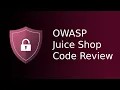 Triangle InfoSeCon 2023 - OWASP Juice Shop Secure Code Review