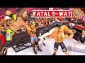 Download Lagu Brock Lesnar vs AJ Styles vs Keith Lee vs Jeff Hardy vs Matt Hardy - Action Figure Match!