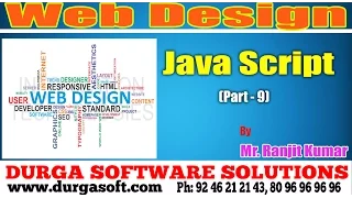 Web devlopment tutorial Javascript Part-9 by RanjitKumar