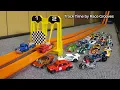Track Time Drag Race Action 16K 2-Lane Hot Wheels Racing 32-car Tournament DHR