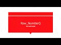 Row Number in SQL Part 6 Data Science Interview Questions