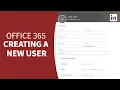 Office 365 Tutorial - Creating NEW USERS and controlling access