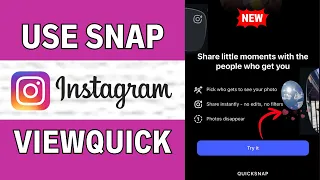 How to Use Quicksnap on Instagram Instagram Instants New Update 2026