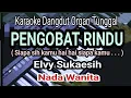 Download Lagu PENGOBAT RINDU - Elvy Sukaesih || Karaoke Dangdut Nada Wanita