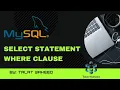 MySQL Select Statement Where Clause Alias Talat Waheed