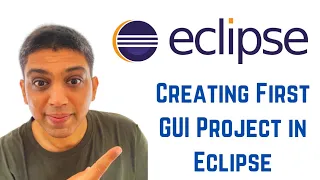 Java swing tutorial using Eclipse - Creating First GUI Project in Eclipse