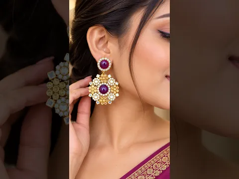 #diy #rakshabandhanselfie #jewellery #earrings #art #fashion #craft #handmade