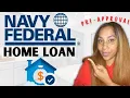 Navy Federal Mortgage Home Loan Preapproval