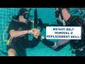 Download Lagu Weight Belt Removal and Replacement Underwater Skill - PADI Open Water Diver Course • Scuba Diving