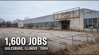 How One Company Built and Destroyed an Entire American City Galesburg Illinois