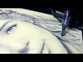 Realistic Portrait Tattoo Tutorial Step-by-Step Masterclass Part 1 Stencil hair